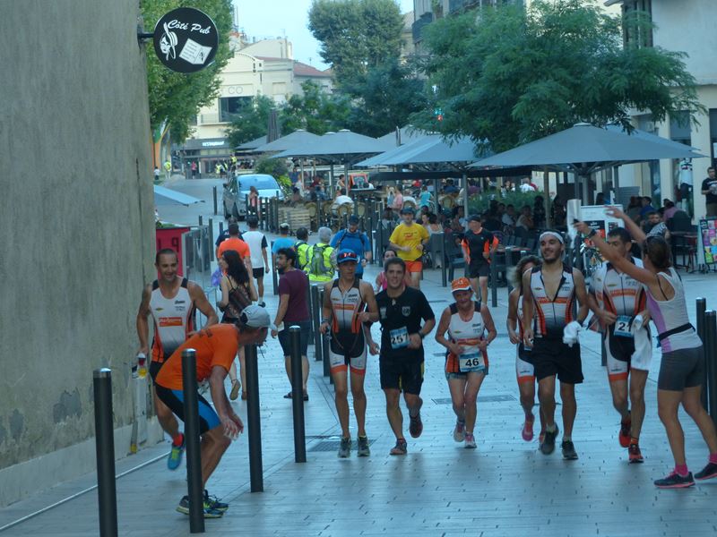 Pendant la course